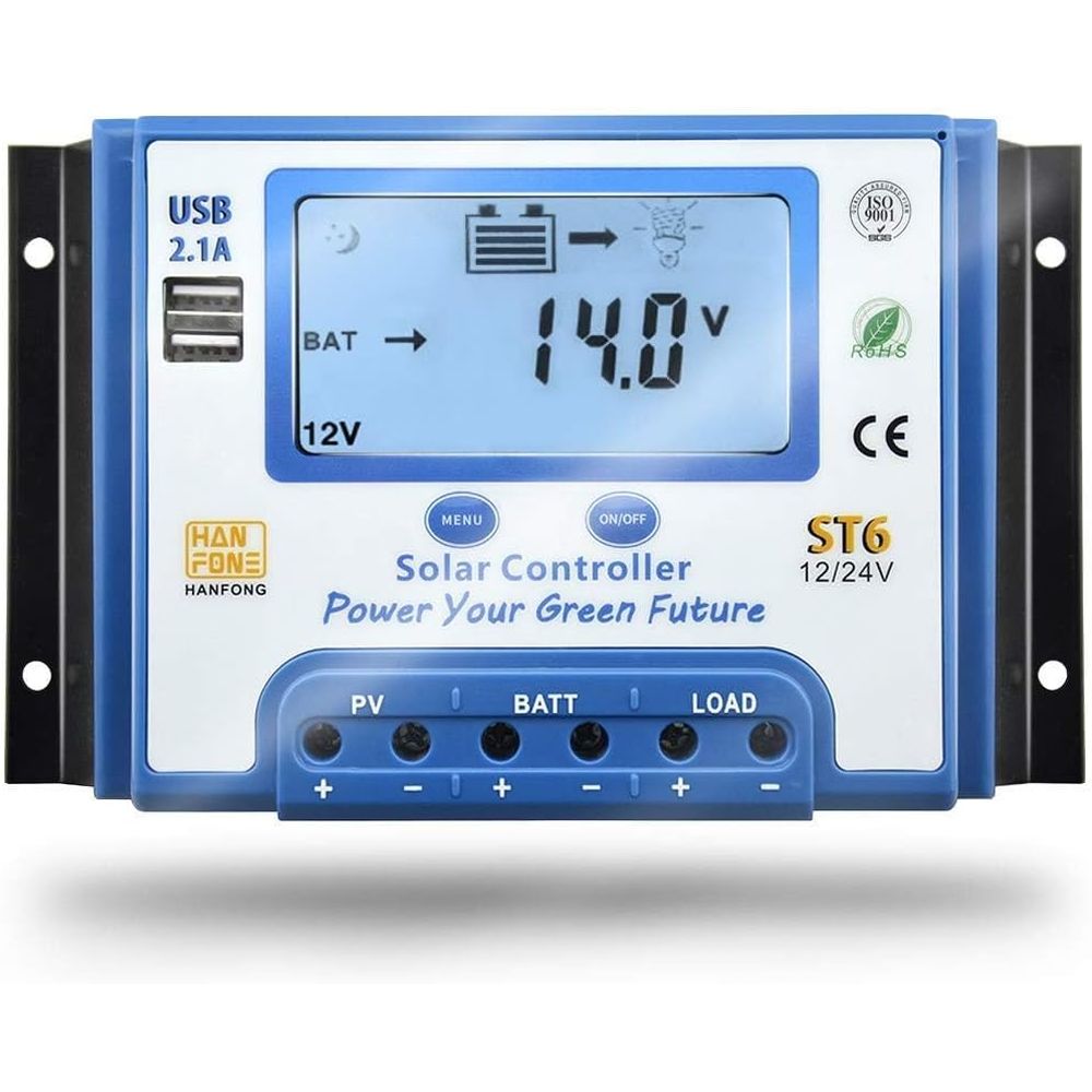 Charge Controller Solar - 60A Güneş Enerjisi Şarj Kontrol Cihazı