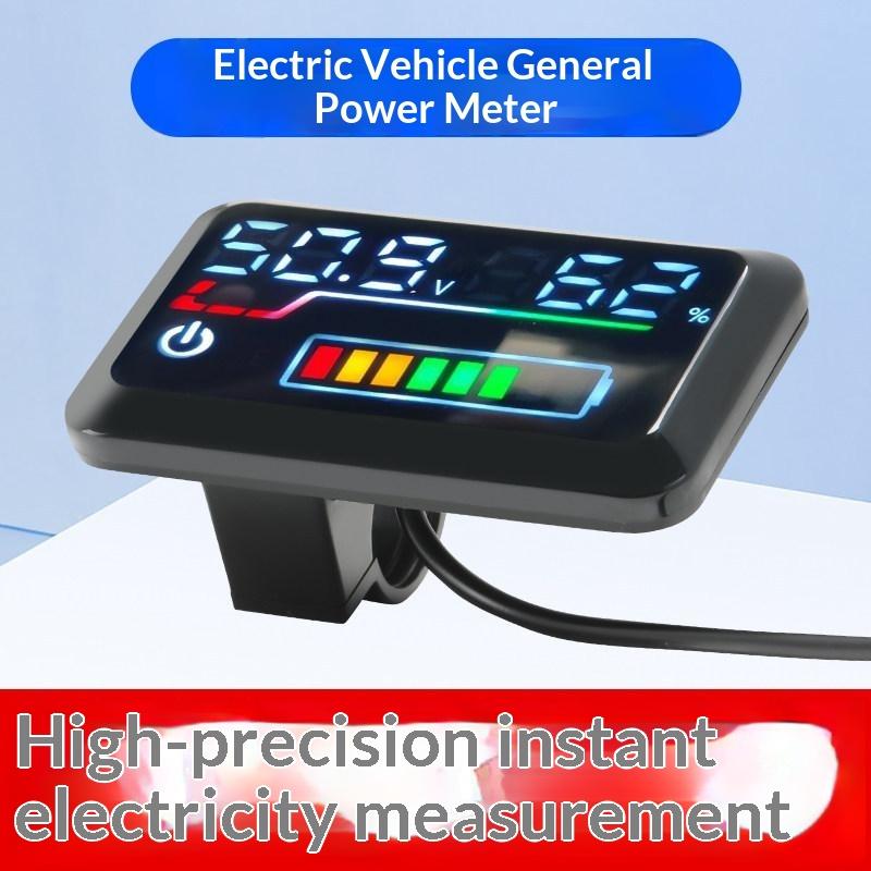 Energy Monitor Meter - Hassas Voltaj Ölçer Dijital Batarya Seviye