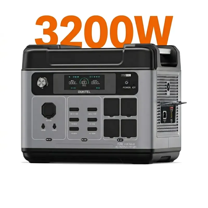 Solar Generator - 2026OUKITEL P2001 PLUS 2048Wh LiFePO4 Pil