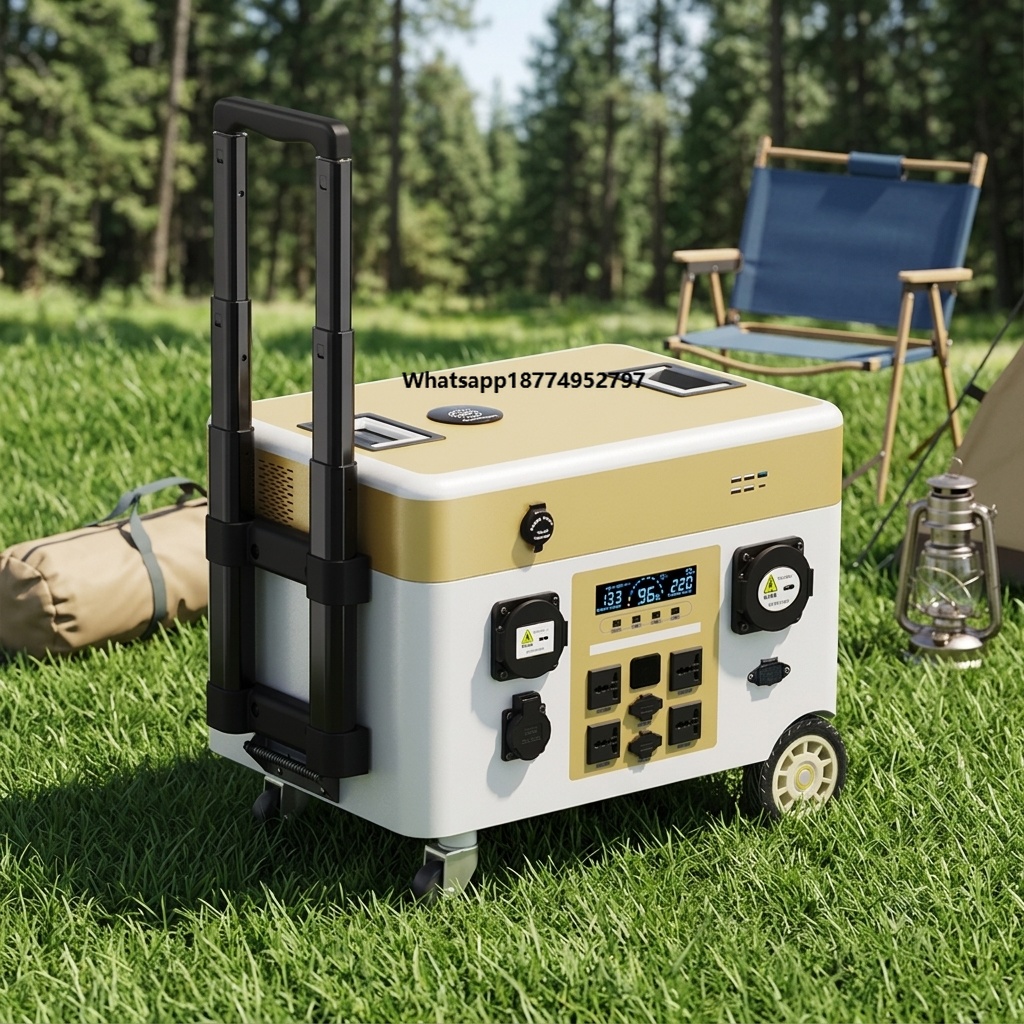 Solar Generator - 5000Wh Taşınabilir Güneş Enerjisi Jeneratörü Güneş