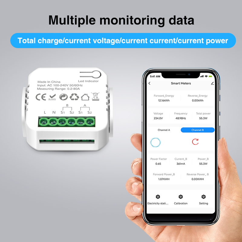 Tuya Akıllı Wifi Akıllı Enerji - Energy Monitor Meter incelemesi ve fiyatı