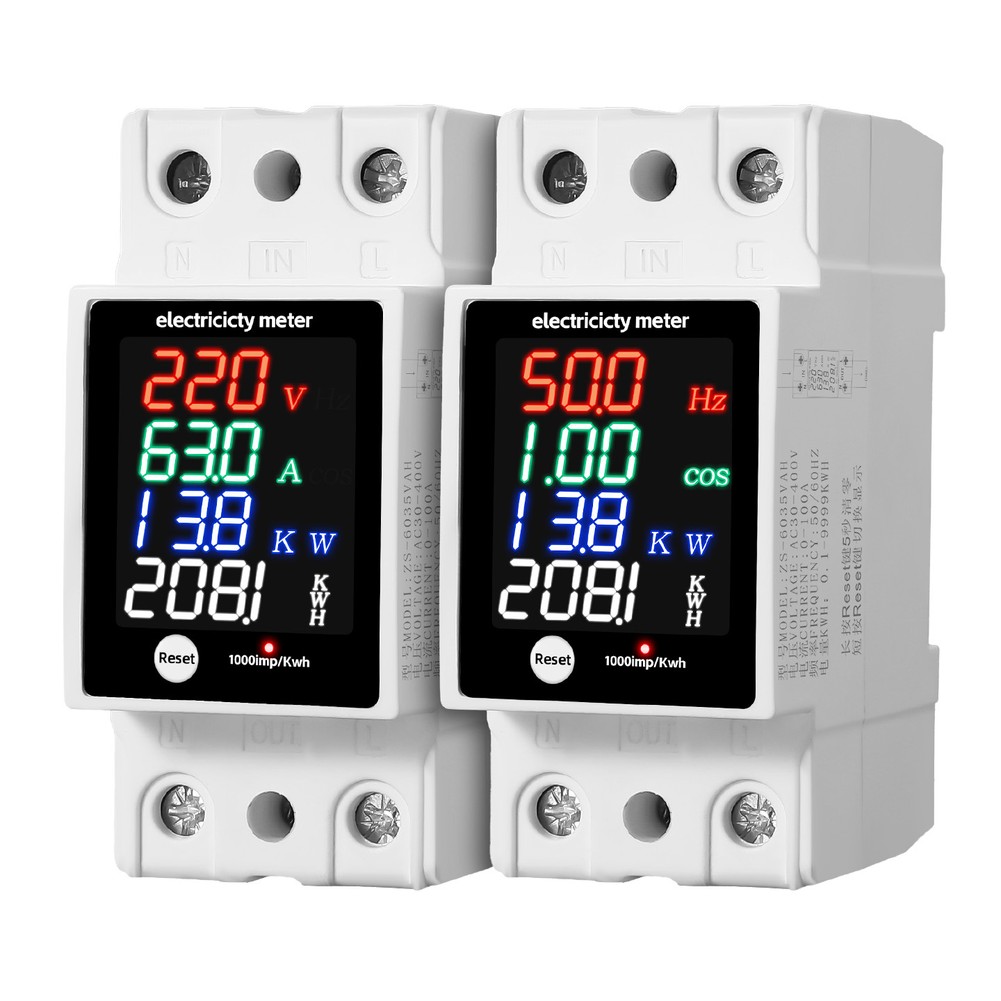 Çok Fonksiyonlu Dijital Ekran  - Energy Monitor Meter incelemesi ve fiyatı
