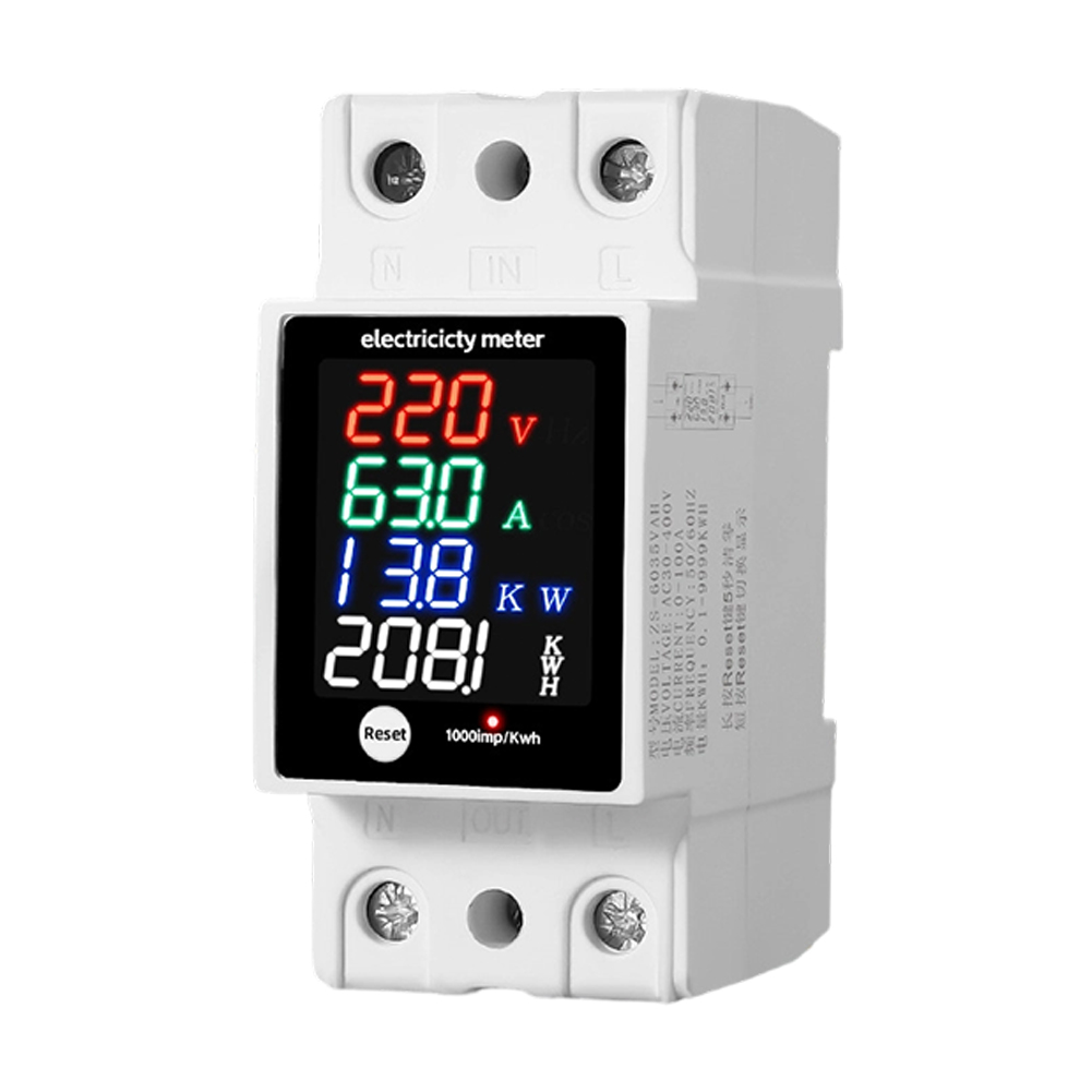 Çok Fonksiyonlu Dijital Ekran  - Energy Monitor Meter incelemesi ve fiyatı