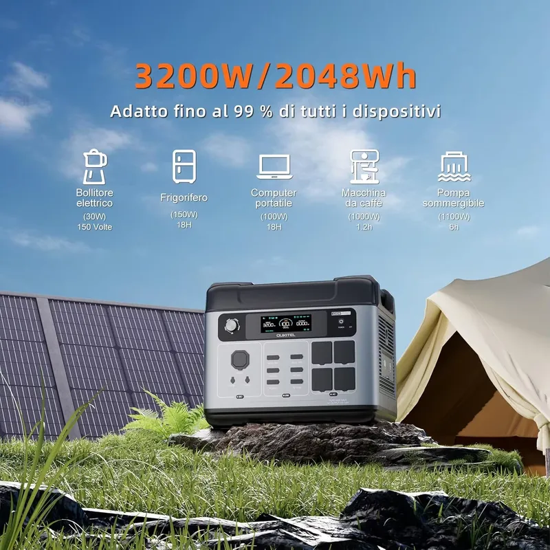 2026OUKITEL P2001 PLUS 2048Wh  - Solar Generator incelemesi ve fiyatı