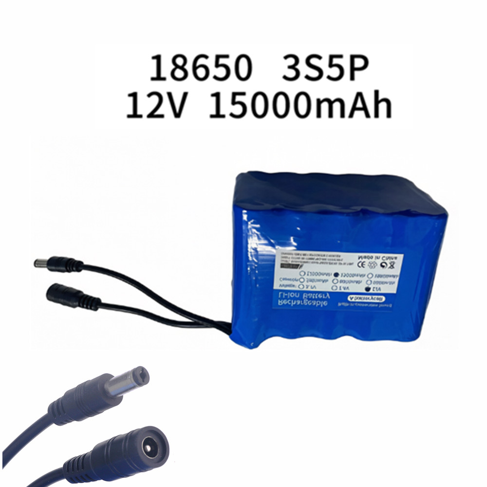 Balıkçılık Pili 12v 3S5P 15Ah  - Lithium Battery 12V incelemesi ve fiyatı