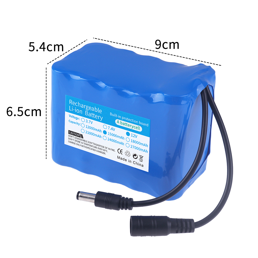 Balıkçılık Pili 12v 3S5P 15Ah  - Lithium Battery 12V incelemesi ve fiyatı